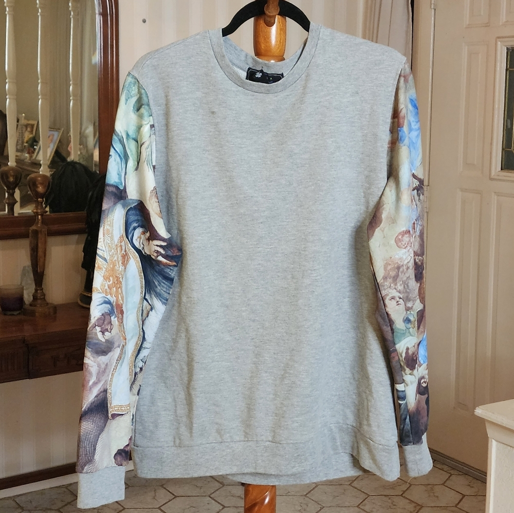 21men Barroque Print Sweatshirt